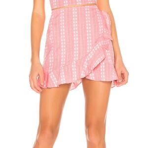 Cleobella Rosie Wrap Skirt in Rose